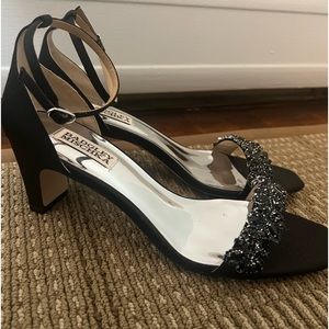 Badgley Mischka *never worn* Black Heel Sandals